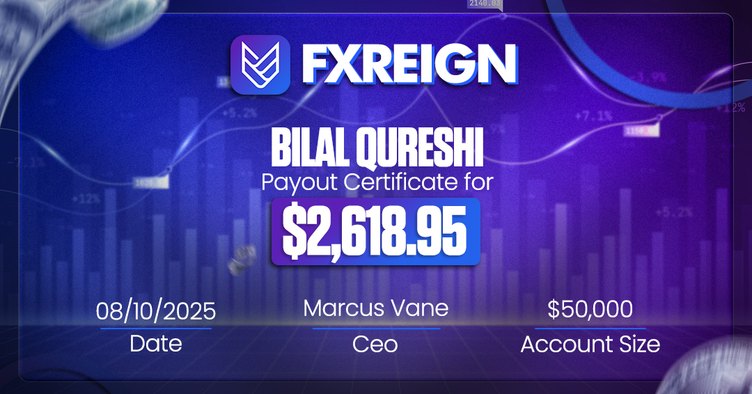 Bilal Qureshi payout certificate